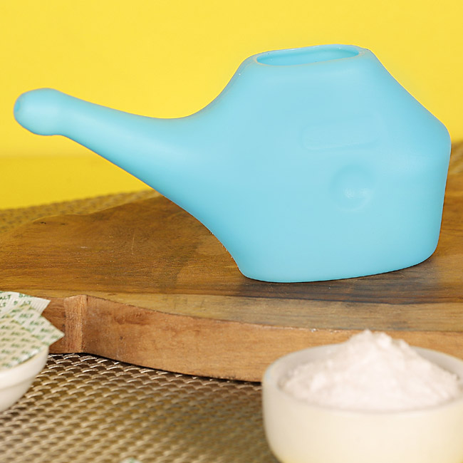 pink light neti pot