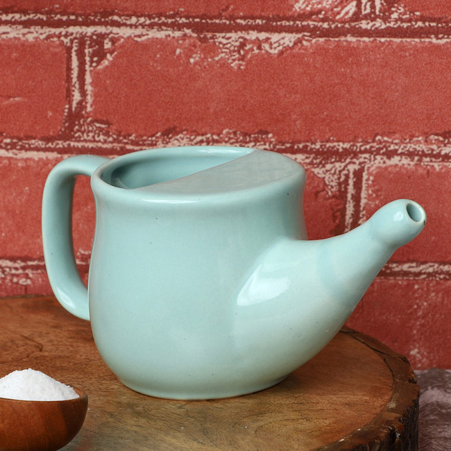 pink light neti pot