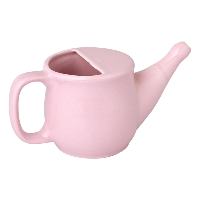 Handmade Spill Proof Ceramic Neti Pot Pink