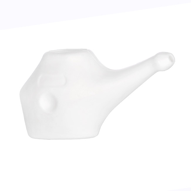 Plastic Neti Pot White